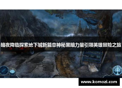 暗夜降临探索地下城新篇章神秘黑暗力量引领英雄冒险之旅