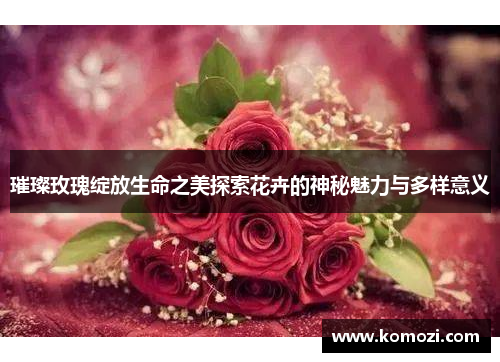 璀璨玫瑰绽放生命之美探索花卉的神秘魅力与多样意义
